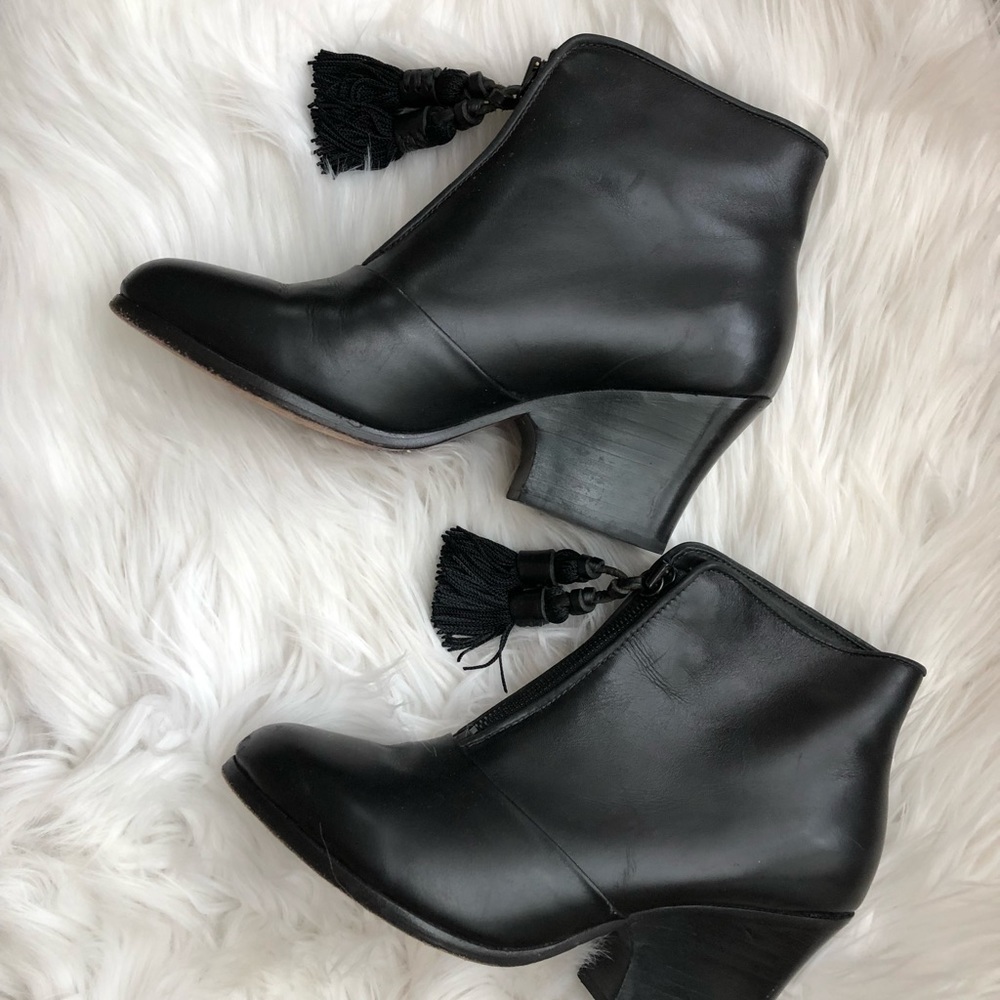 Rag and Bone black tassel boots